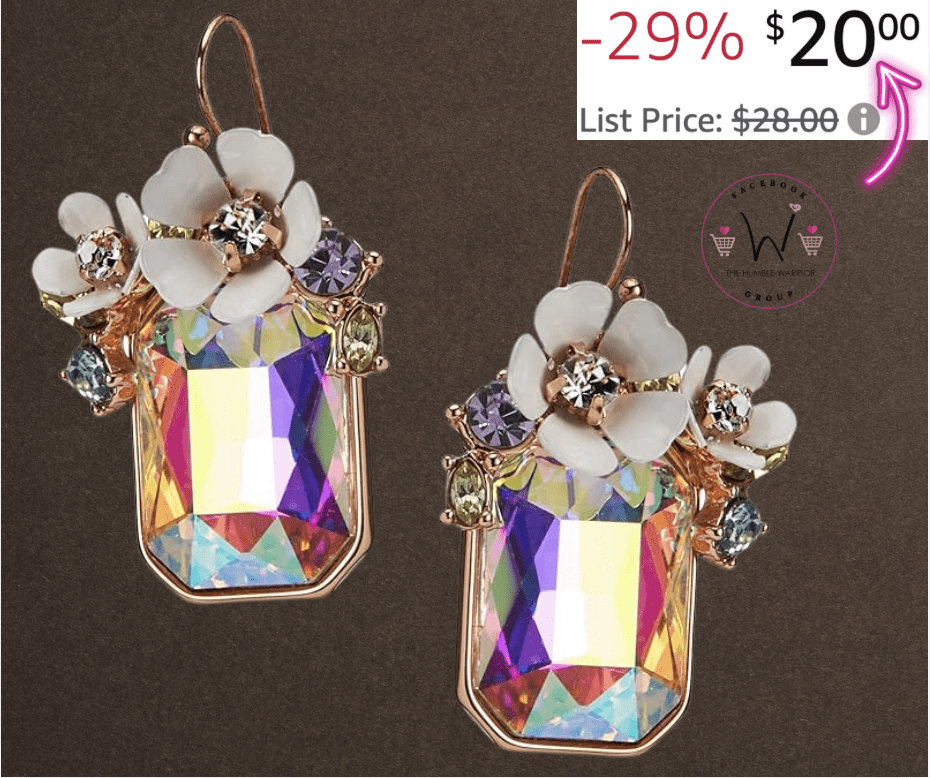 Flower Cluster Earrings by Betsey Johnson!